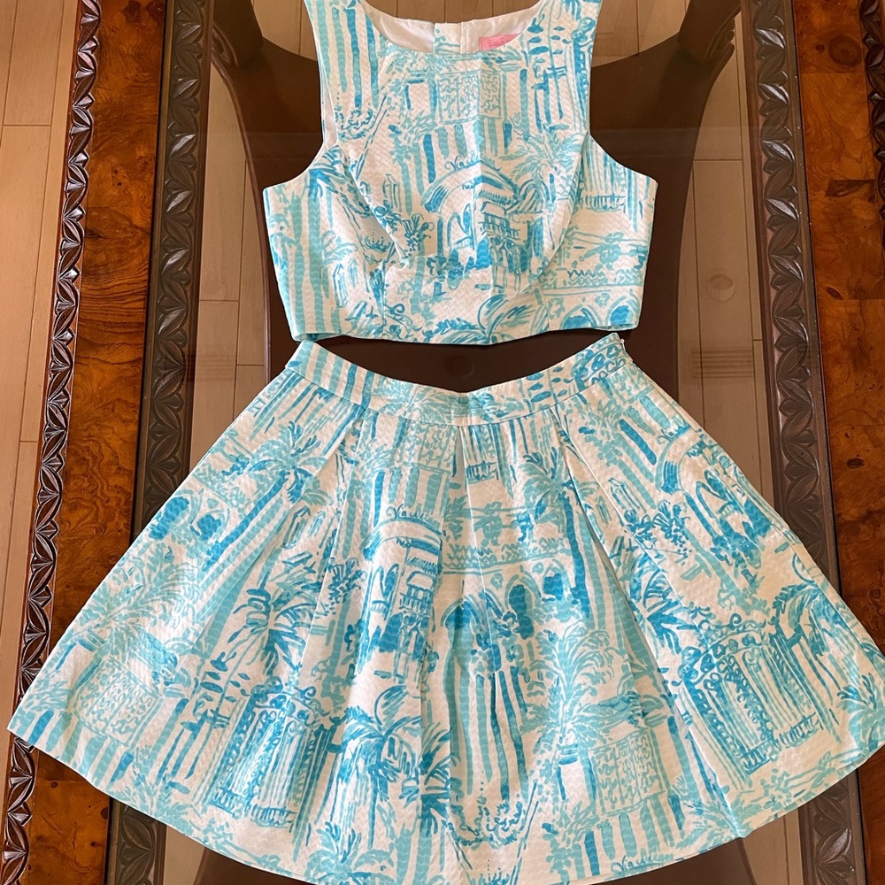 Lilly Pulitzer Melody Two piece dress set